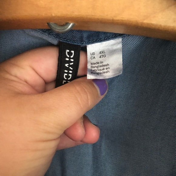 Jeans Jumpsuit H&M 4XL - Picture 3 of 3